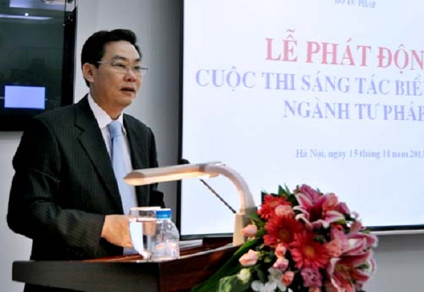 Lễ phát động Cuộc thi sáng tác biểu trưng của Ngành Tư pháp